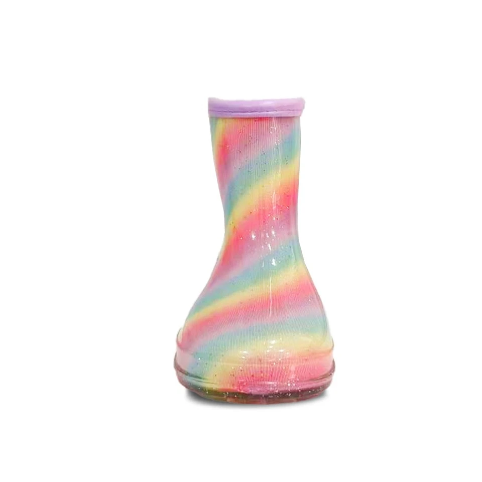 Colorful Rainbow Gradient Color Rain Boots