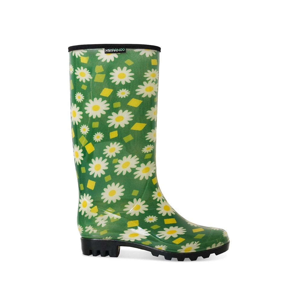 Pvc Wellington Rainboots For Ladies