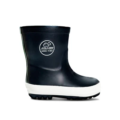 Kids Black Rain Boots