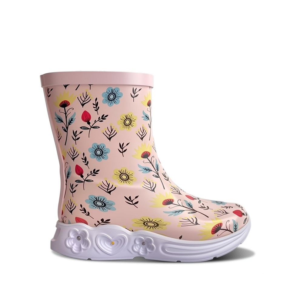 Waterproof Rain Boot With Cozy Lining